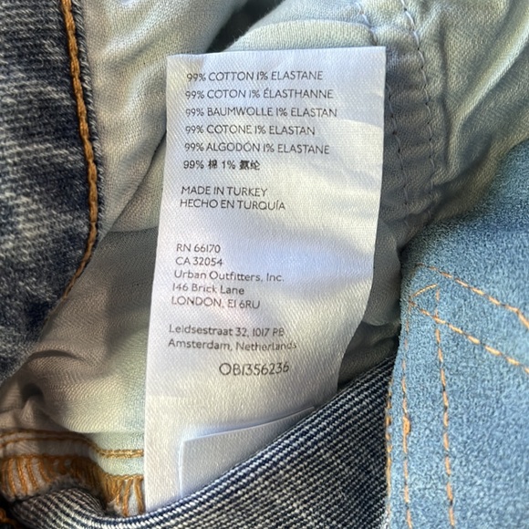 Free People Thunderbird Flare in Electric Blue Size 31 NWT - Picture 12 of 13